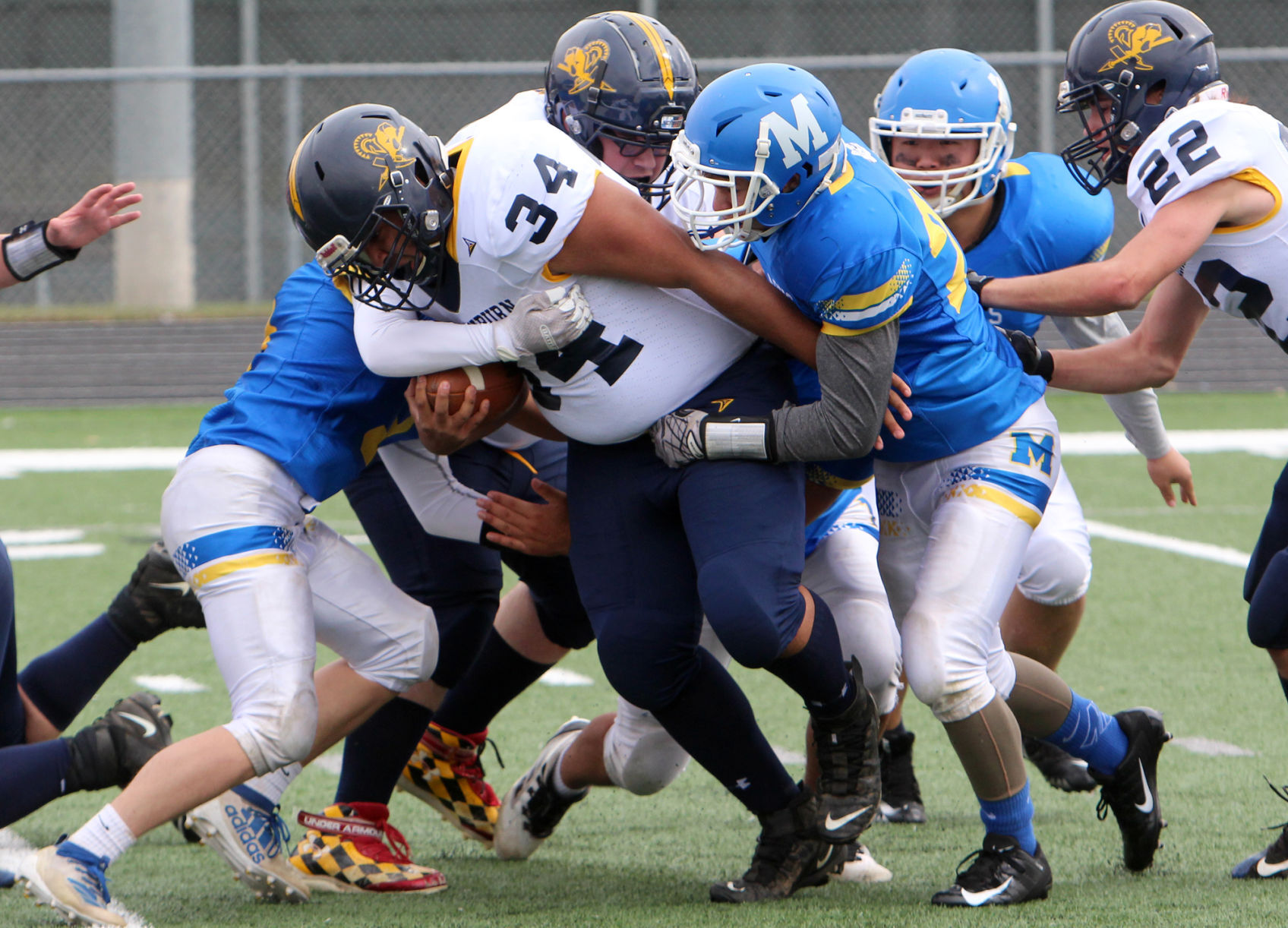 New Auburn at McDonell football 10-3-20
